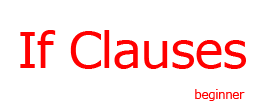 If clauses